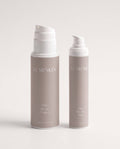 Milky Barrier Cleanser en Daily Barrier Fluid op witte achtergrond
